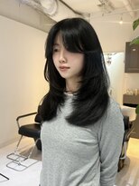 ヨロ 小岩(YOLO) ハイライトカラーミルクティーベージュケアブリーチレイヤー