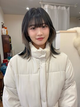 ムク(Muku) ボブ×インナーカラー