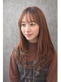 大人ナチュラルレイヤーロング