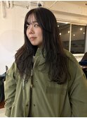 ロングレイヤー/透明感カラー