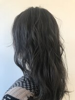 リアン(Lien) 光に透ける透明感カラー/ブルーブラック+ダークグレージュ