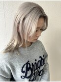透け感ホワイトカラー×レイヤー