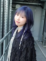 ブロック ジャポン(bloc japon)&nbsp;レイヤーカット ネイビーカラー ポイントブレイズ/眞田空里