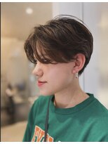 ガーデンヘアー(Garden hair) 毛流れで魅せるハンサムショート