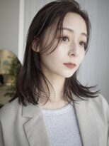 ヌヌ 渋谷 原宿 明治神宮前(nunu) レイヤーカットウルフカットボブグレージュオリーブべージュ