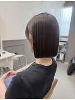 リケア 忠岡店(RECARE) ぱつっとボブには美髪矯正が必須