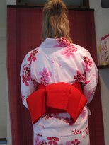 ネス(NESS) 【浴衣ヘアセットアップ】大人っぽい浴衣のセット274