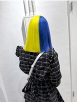 ミュー(Mu)&nbsp;ツートンカラー　イエロー　ブルー