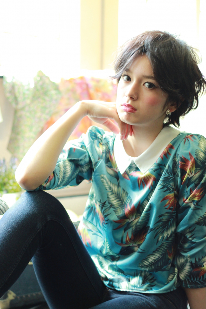 2014☆mighty☆センターパートショート☆