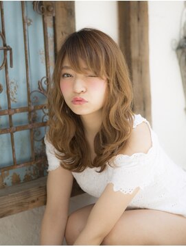 サロンドミルク 原宿(salon de MiLK) 【salon de MiLK原宿】大人かわいいゆるふわウェーブ