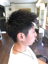 フェリーク ウジヤマダ(feerique UJIYAMADA)&nbsp;アップバングナチュラルツーブロック