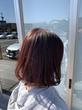 ヘアーラウンジ プレ(Hair Lounge Ple) ピンクヴァイオレット