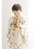 七五三　着付け　袴　被布　