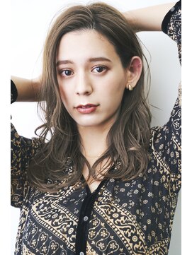 ヘアサロンガリカアオヤマ(hair salon Gallica aoyama) ☆ ベージュカラー ＆ ダメージレスパーマ ☆ 外国人風 long☆
