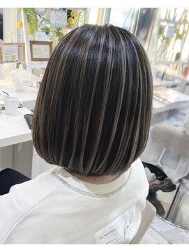 アッシュ 大宮店(Ash) ボブ×グレージュ髪質改善バレイヤージュ☆