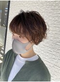 春に向けて動きのあるパーマ♪