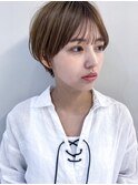 30代・40代 ひし形ショート ショート ショートヘア 青山