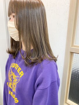 ノースイースト 登戸店(northeast) ハイライト/オリーブグレージュ