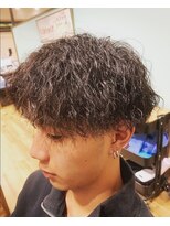 はさみの時間&nbsp;【メンズ】ツイストスパイラルパーマ