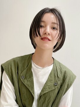 トゥナ(Tuna) ミニボブ×インナーカラー