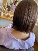 ヘアーシェリー(hair Cherie)&nbsp;大人可愛いプツッとボブ