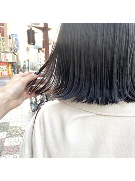 ボアップ 京橋店(boappu) #切りっぱなし　#ダークカラー　#アッシュカラー