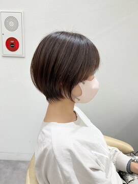 ロンドプロフィール 浦和(Lond profil) Lond.海気　元祖　丸っこショート　ココアベージュ