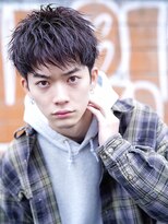 ドーバー 中野(Dover)&nbsp;メンズ/束感ショート　ソフト波巻きパーマ