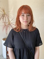 キュー(que)&nbsp;ハイトーン　オレンジベージュ