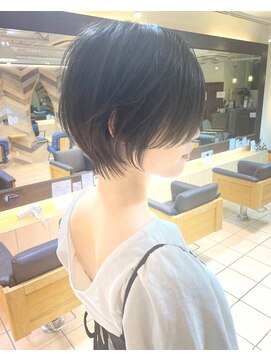 ネオリーブ モカ 川崎チネチッタ店(Neolive mocca) 20代30代40代50代 大人ショートボブ 前髪 川崎　黒髪