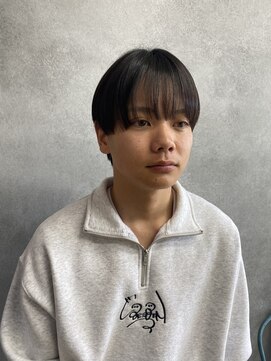 グローバルヘアー バランス(global hair BALANCE) 10代20代前半からオーダー多数!長めのシースルーマッシュ