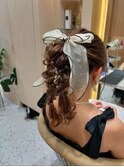 ヘアセットヘアメイクお呼ばれヘアライブ量産コンサートアレンジ