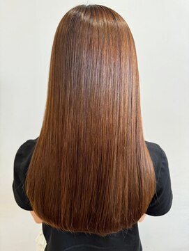 イーストハムヘッドショップ(EAST HAM head shop) 髪質改善でまとまりのある艶やかストレート