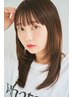 カット＋コスメ縮毛矯正+ハホニコトリートメント+ナノバブルシャンプー￥12900