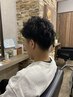 【メンズ限定】メンズカット＋ニュアンスパーマ♪￥6980