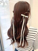 ジルスタジオ(JILL STUDIO) ヘアセット×ブラウンカラー