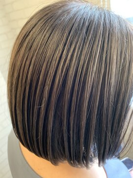 ロマンヤカタ ファース(ROMAN YAKATA fars) 髪質改善　透明感　イルミナカラー　艶ボブ@田代5/21