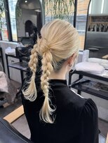 ゼスト クレス(ZEST Cres)&nbsp;【立川CRES吉岡俊】ヘアセット　ヘアアレンジ