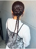 お呼ばれにも　タイトカチモリタイトロープ