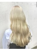【ホワイトブロンド】（ブリーチ2回）＊rina＊