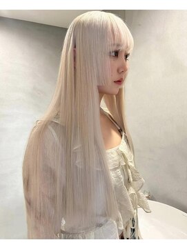 ペレ アネックス 大阪梅田茶屋町店(PELE ANNEX) くびれヘア/アプリコットオレンジ/夏のヘアアレンジ/梅田