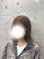 アジールヘア 赤羽駅南口店(agir hair)&nbsp;ミルクティーグレージュ ブリーチカラー 赤羽ハイトーン赤羽赤羽