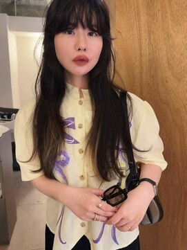 ユー セント(yew scent) ロングヘア／ロングスタイル／前髪パーマ