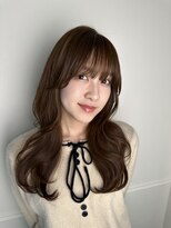 フリーラ 京都河原町三条店(freera)&nbsp;髪質改善カラー　韓国風　レイヤースタイル