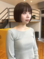ソルト 舞鶴店(Salt)&nbsp;ショートボブ/ボブ/ミニボブ/黒髪ボブ/前髪ありボブ/20代:30代