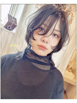ソルナ(soluna)の写真/【顔周り×毛量のトータルバランスに重視◎】再現性も高く、扱いやすい♪ショート・ボブならお任せを!