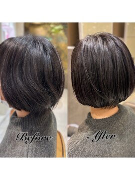 クラメール 黒崎コムシティ店(Kraemer) 40代からの広がらない大人ボブ