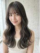 カラープロデュースバイアルバ(color produce byALBA)&nbsp;ワンホンレイヤー/ミルクティーブロンド/ダークブルー/幡ヶ谷
