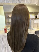 エミュー(emue) 20代30代◎艶髪髪質改善カラー/春色明るめオリーブベージュ