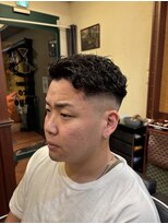 ブロートーキョー(BroTokyo)&nbsp;MEN'Sツーブロックスタイルメンズバーバーカット